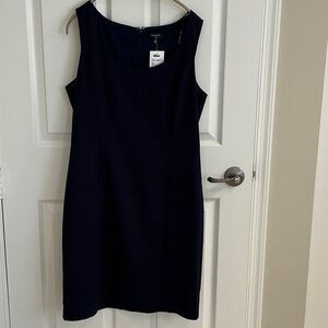 New with tags Tahari ASL navy dress